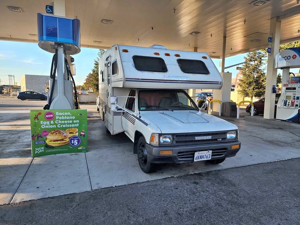 Toyota Motorhome 1989 V6
